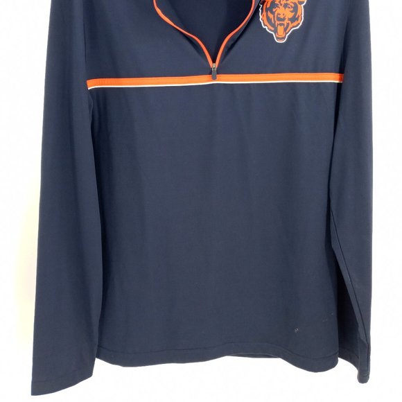 Chicago Bears 1/4 Zip Pullover - Picture 3 of 7